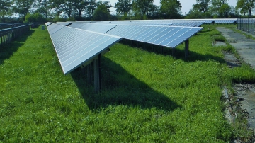 Come seminare un prato in un impianto fotovoltaico con pannelli solari